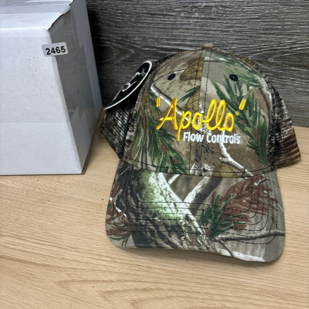Realtree Hat Cap Snapback Camo Apollo Flow Controls‎ Hunting Realtree NWT